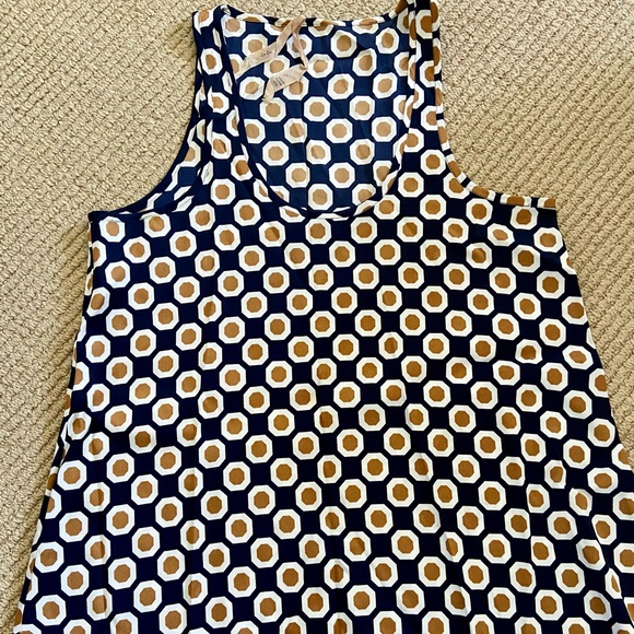 Bailey 44 Navy Silk Tank X Small - Picture 1 of 5